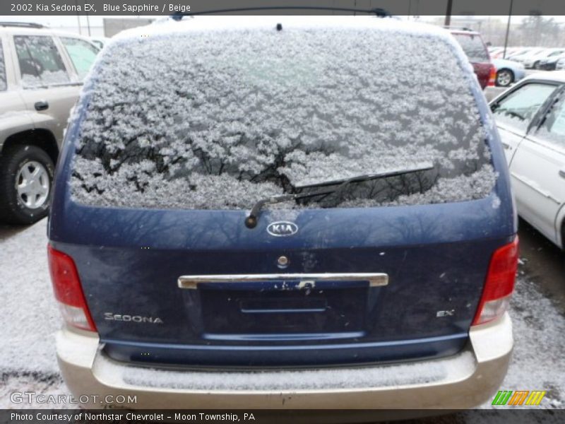 Blue Sapphire / Beige 2002 Kia Sedona EX