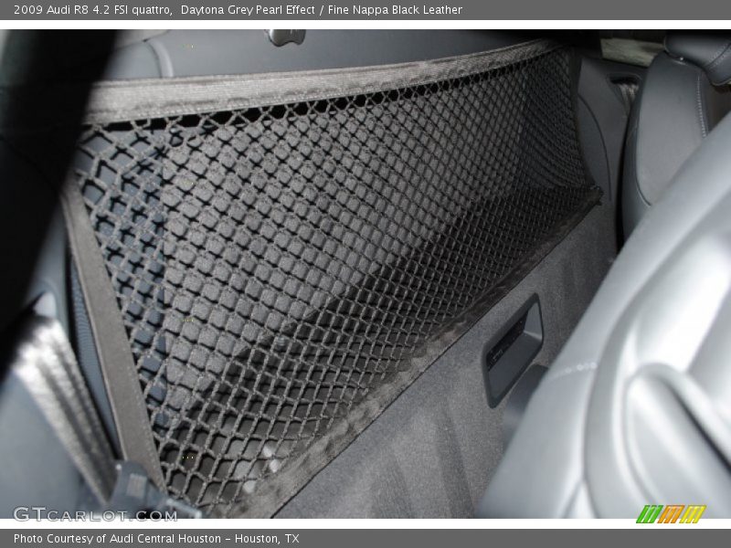 Daytona Grey Pearl Effect / Fine Nappa Black Leather 2009 Audi R8 4.2 FSI quattro