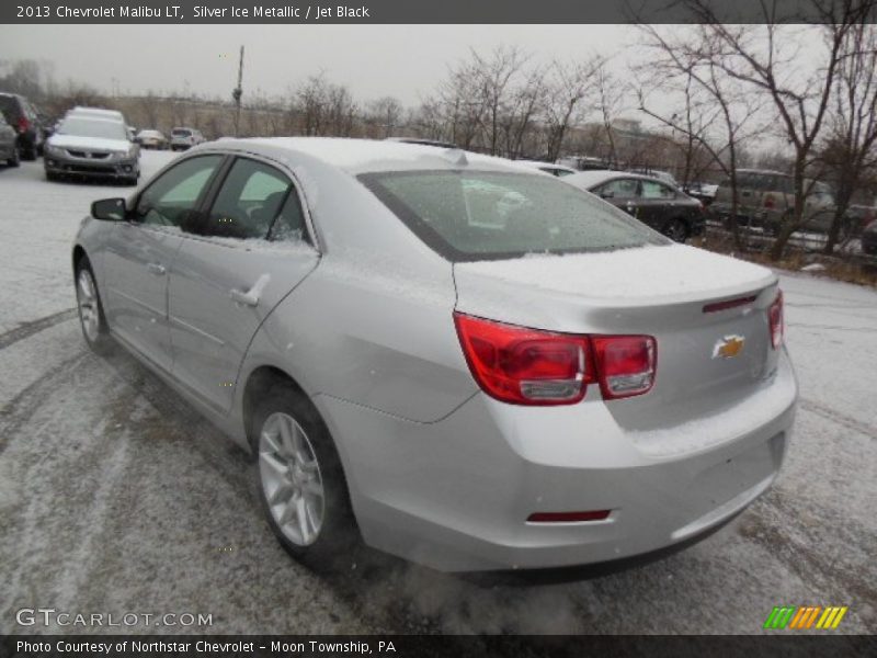 Silver Ice Metallic / Jet Black 2013 Chevrolet Malibu LT