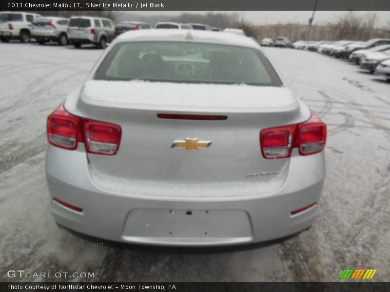 Silver Ice Metallic / Jet Black 2013 Chevrolet Malibu LT