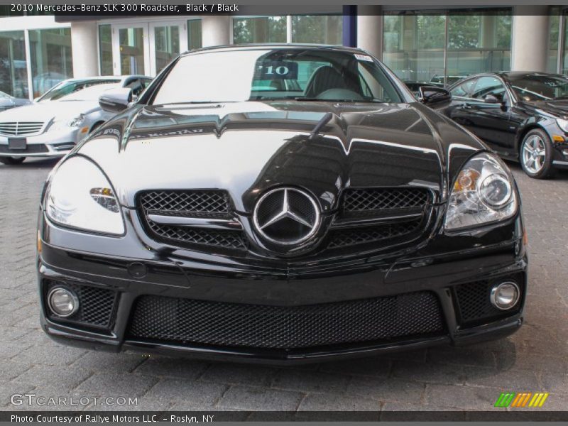 Black / Black 2010 Mercedes-Benz SLK 300 Roadster