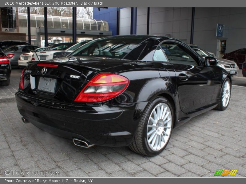 Black / Black 2010 Mercedes-Benz SLK 300 Roadster