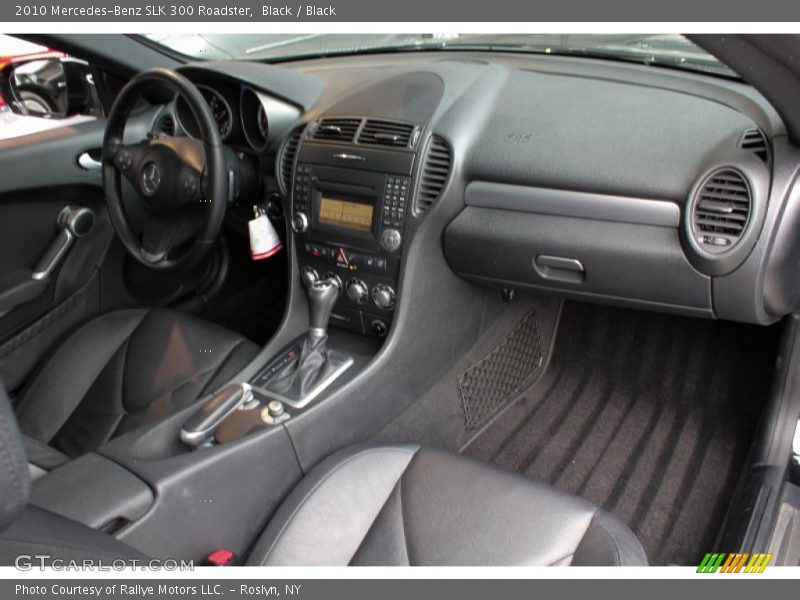 Black / Black 2010 Mercedes-Benz SLK 300 Roadster