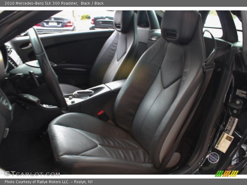 Black / Black 2010 Mercedes-Benz SLK 300 Roadster