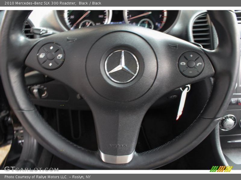 Black / Black 2010 Mercedes-Benz SLK 300 Roadster