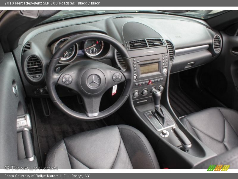 Black / Black 2010 Mercedes-Benz SLK 300 Roadster
