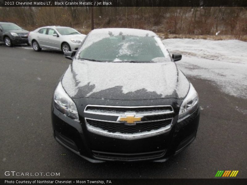 Black Granite Metallic / Jet Black 2013 Chevrolet Malibu LT