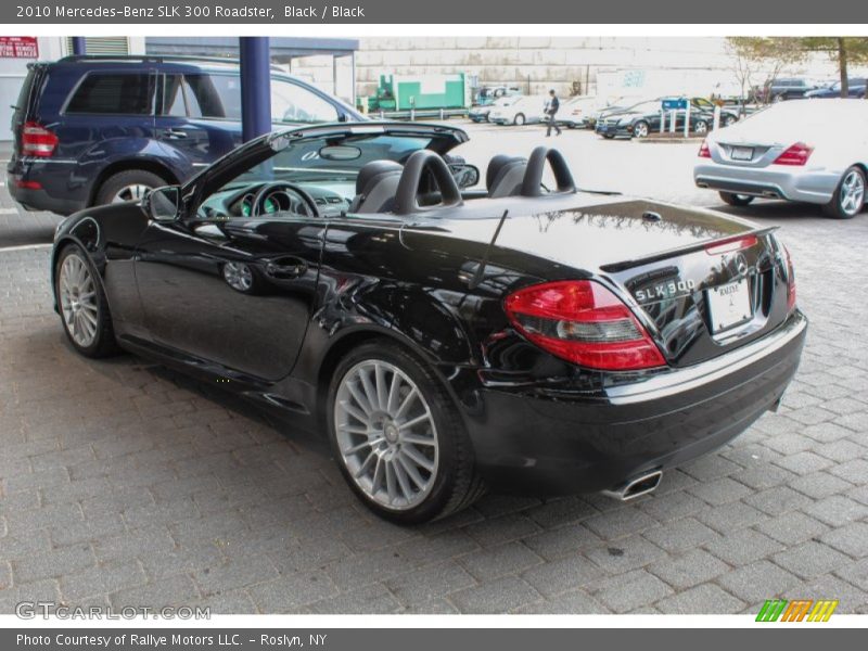 Black / Black 2010 Mercedes-Benz SLK 300 Roadster