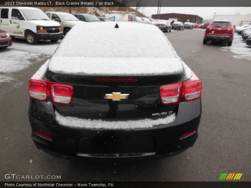 Black Granite Metallic / Jet Black 2013 Chevrolet Malibu LT