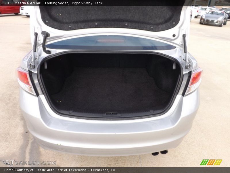 Ingot Silver / Black 2012 Mazda MAZDA6 i Touring Sedan