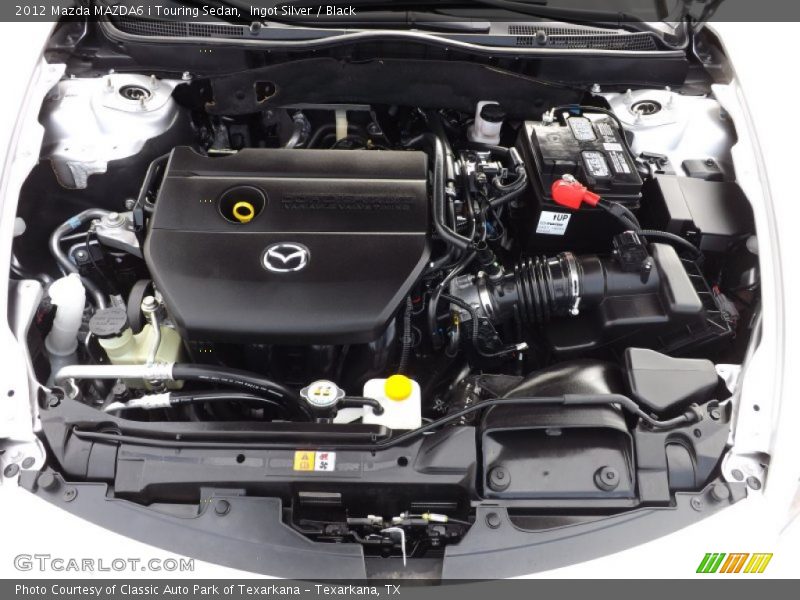  2012 MAZDA6 i Touring Sedan Engine - 2.5 Liter DOHC 16-Valve VVT 4 Cylinder
