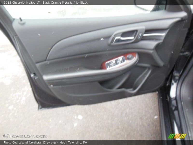 Black Granite Metallic / Jet Black 2013 Chevrolet Malibu LT
