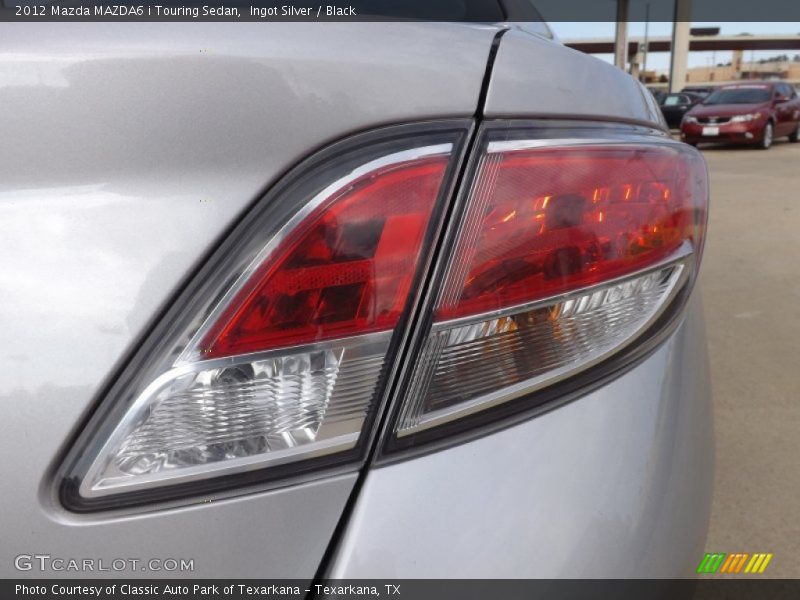 Ingot Silver / Black 2012 Mazda MAZDA6 i Touring Sedan