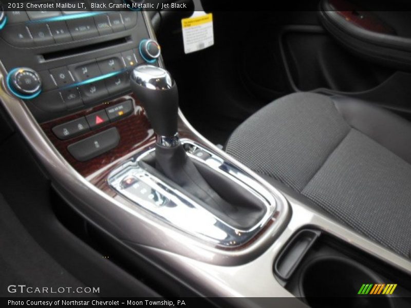 Black Granite Metallic / Jet Black 2013 Chevrolet Malibu LT