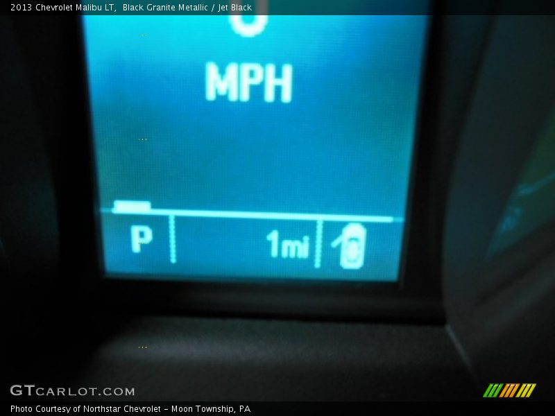 Black Granite Metallic / Jet Black 2013 Chevrolet Malibu LT