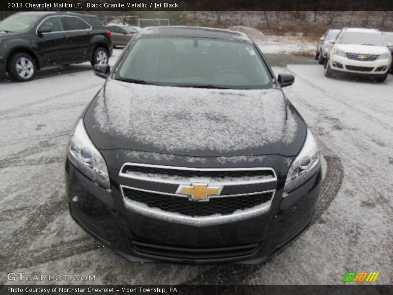 Black Granite Metallic / Jet Black 2013 Chevrolet Malibu LT