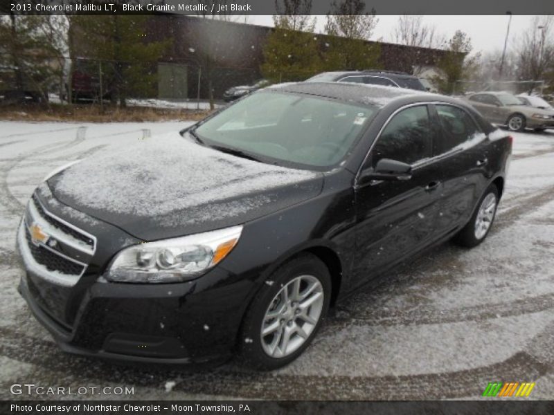 Black Granite Metallic / Jet Black 2013 Chevrolet Malibu LT