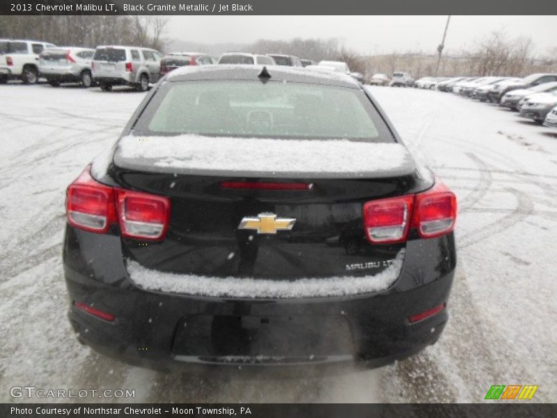 Black Granite Metallic / Jet Black 2013 Chevrolet Malibu LT
