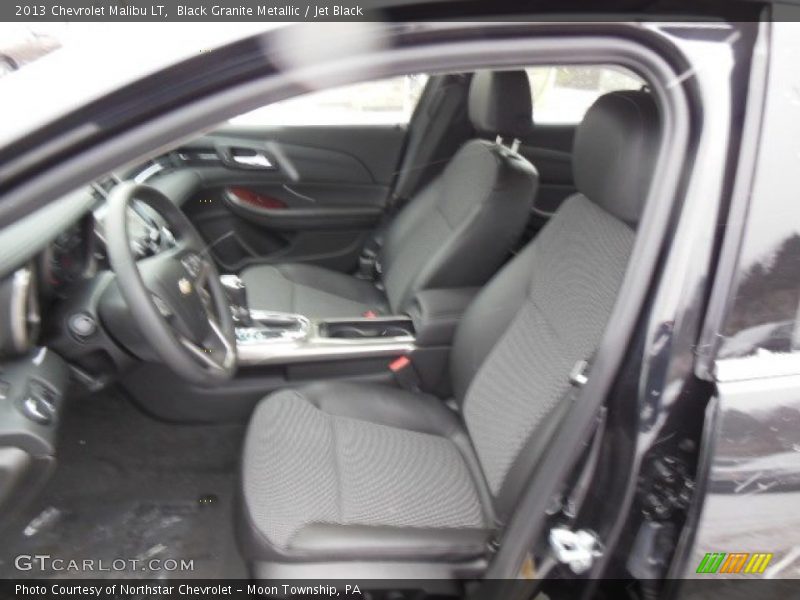 Black Granite Metallic / Jet Black 2013 Chevrolet Malibu LT