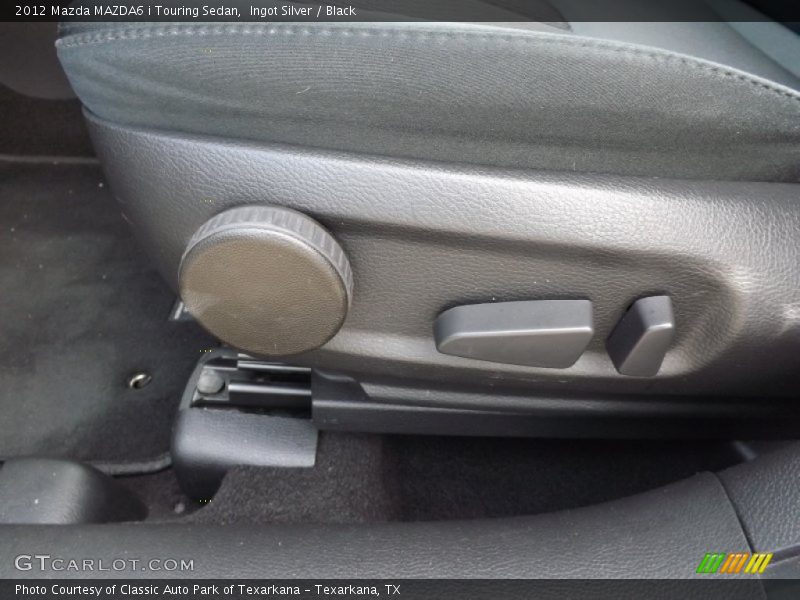 Ingot Silver / Black 2012 Mazda MAZDA6 i Touring Sedan