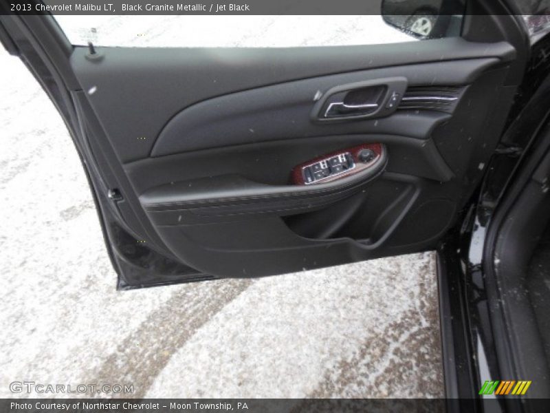 Black Granite Metallic / Jet Black 2013 Chevrolet Malibu LT