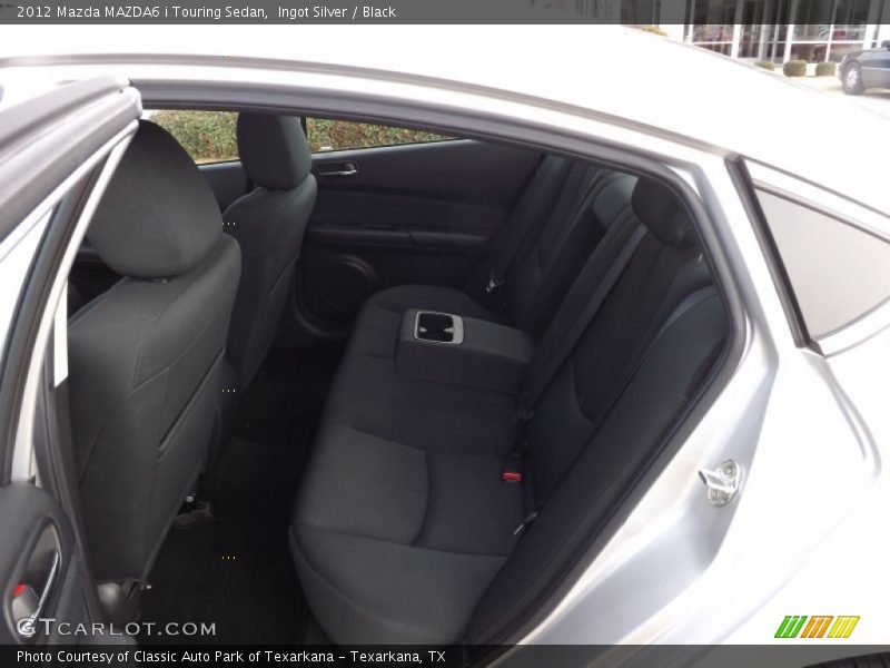 Ingot Silver / Black 2012 Mazda MAZDA6 i Touring Sedan