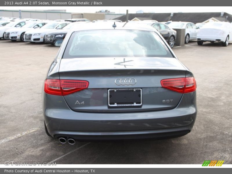 Monsoon Gray Metallic / Black 2013 Audi A4 2.0T Sedan