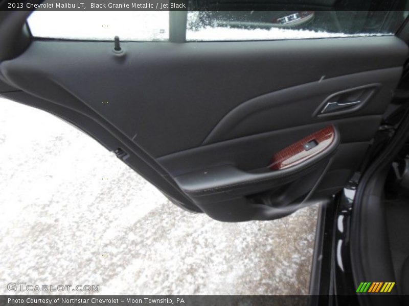 Black Granite Metallic / Jet Black 2013 Chevrolet Malibu LT