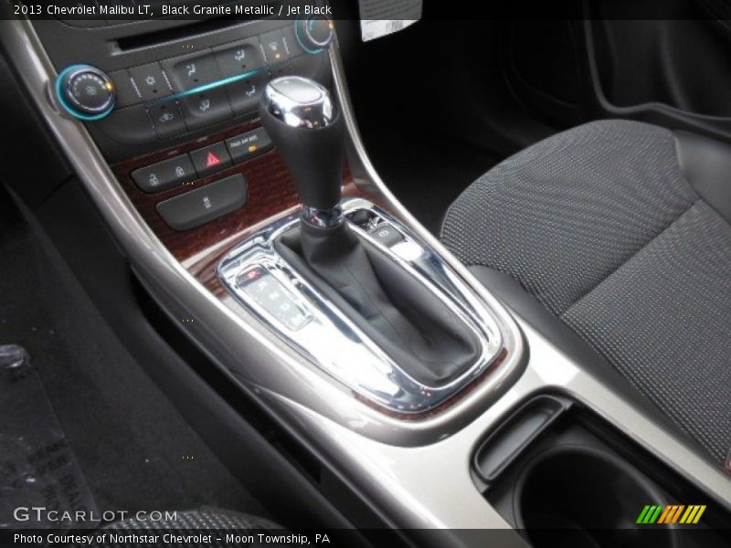 Black Granite Metallic / Jet Black 2013 Chevrolet Malibu LT