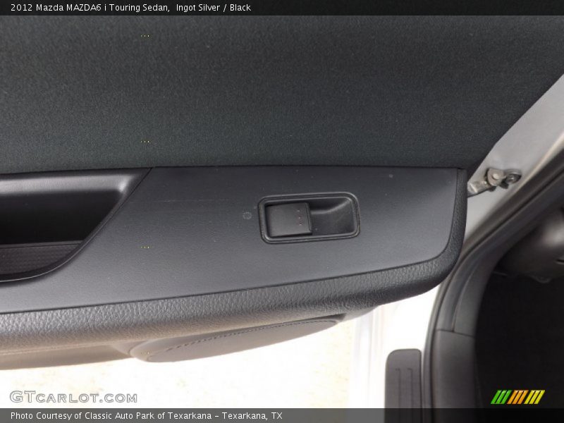 Ingot Silver / Black 2012 Mazda MAZDA6 i Touring Sedan