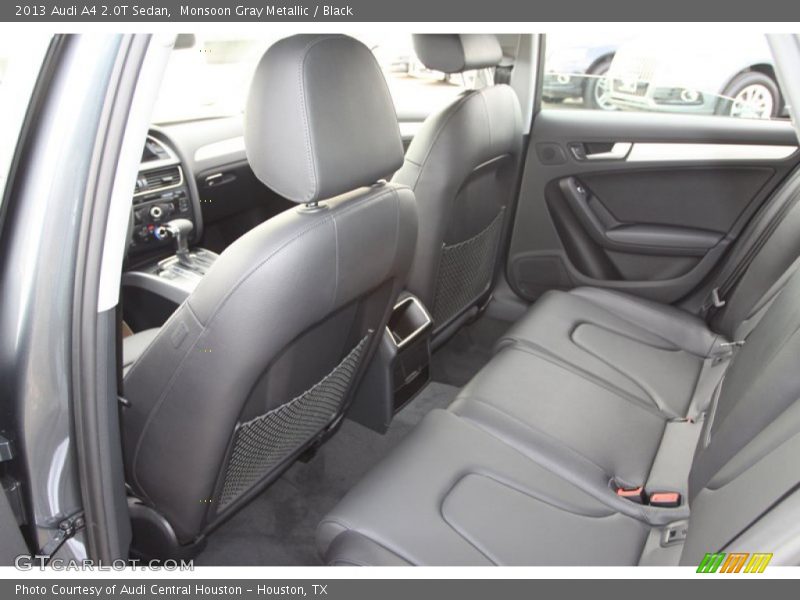 Monsoon Gray Metallic / Black 2013 Audi A4 2.0T Sedan