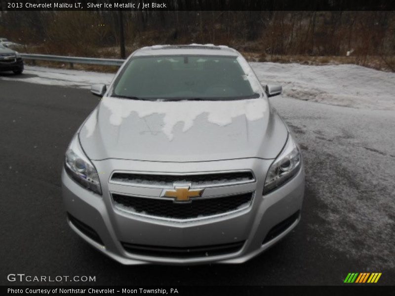 Silver Ice Metallic / Jet Black 2013 Chevrolet Malibu LT