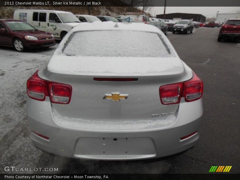 Silver Ice Metallic / Jet Black 2013 Chevrolet Malibu LT