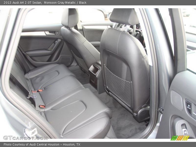 Monsoon Gray Metallic / Black 2013 Audi A4 2.0T Sedan