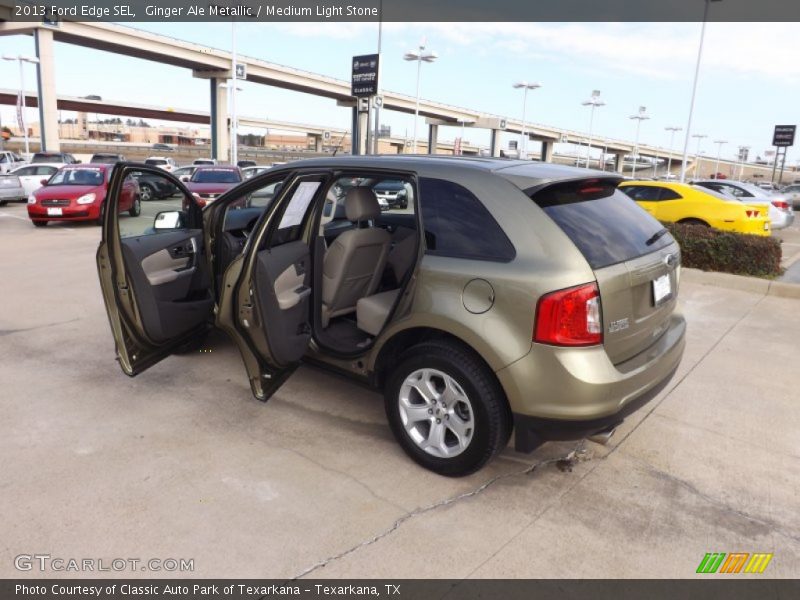 Ginger Ale Metallic / Medium Light Stone 2013 Ford Edge SEL