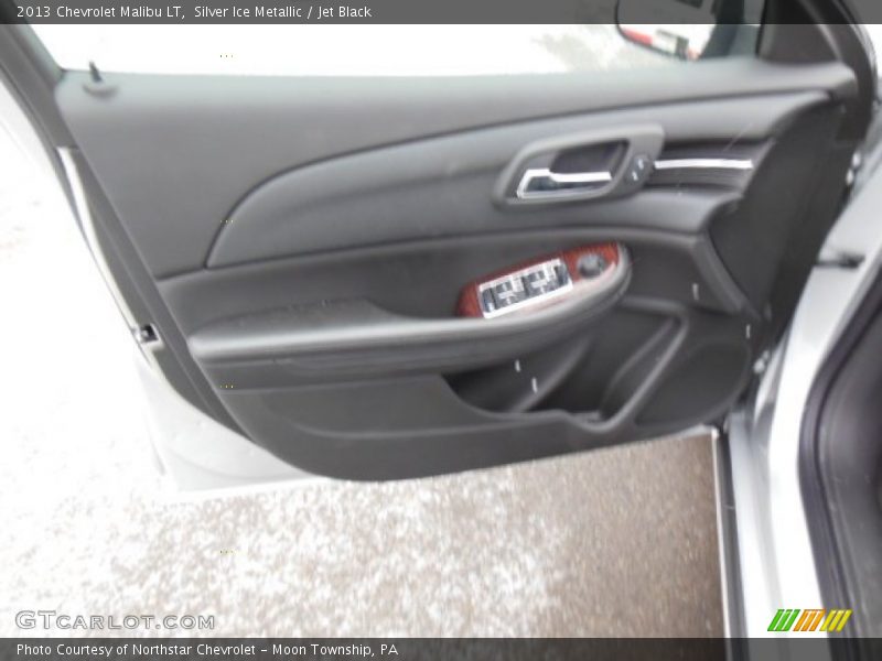 Silver Ice Metallic / Jet Black 2013 Chevrolet Malibu LT