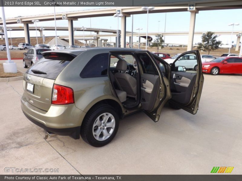 Ginger Ale Metallic / Medium Light Stone 2013 Ford Edge SEL