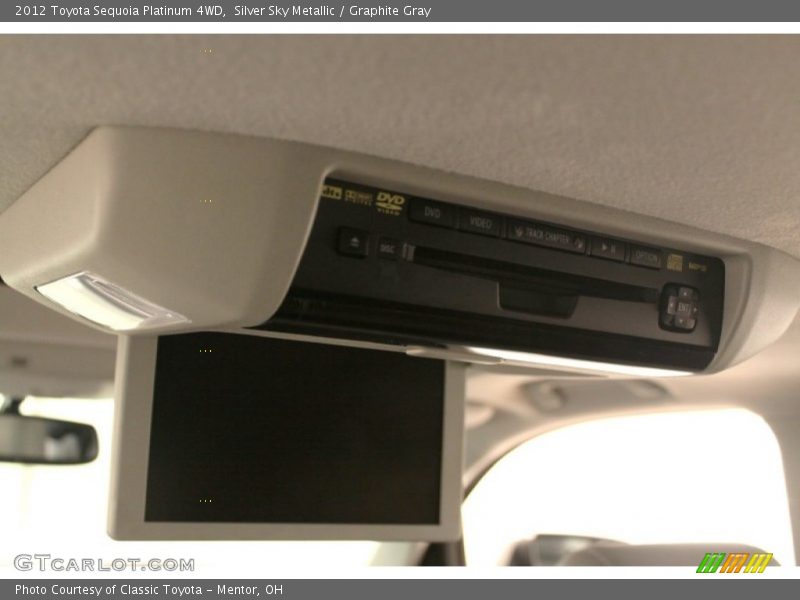 Silver Sky Metallic / Graphite Gray 2012 Toyota Sequoia Platinum 4WD