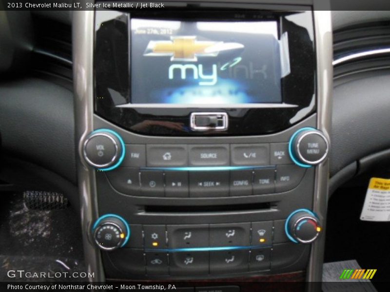 Silver Ice Metallic / Jet Black 2013 Chevrolet Malibu LT