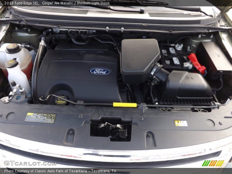 Ginger Ale Metallic / Medium Light Stone 2013 Ford Edge SEL