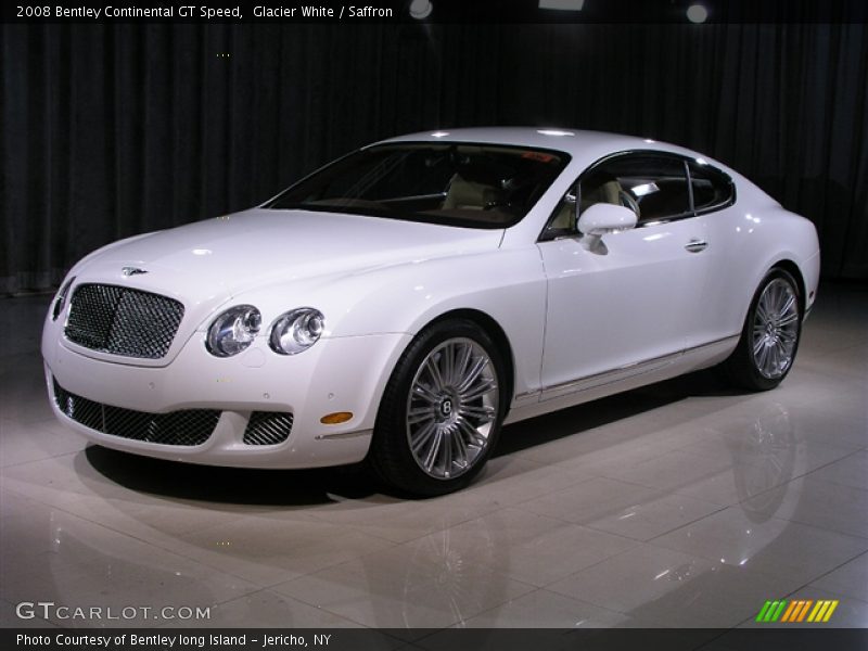 Glacier White / Saffron 2008 Bentley Continental GT Speed
