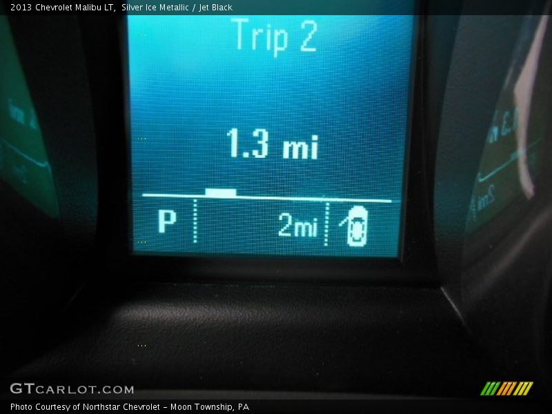 Silver Ice Metallic / Jet Black 2013 Chevrolet Malibu LT