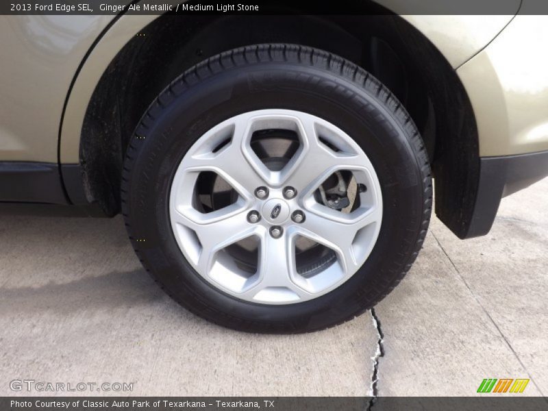 Ginger Ale Metallic / Medium Light Stone 2013 Ford Edge SEL