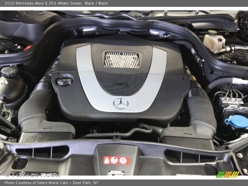 Black / Black 2010 Mercedes-Benz E 350 4Matic Sedan