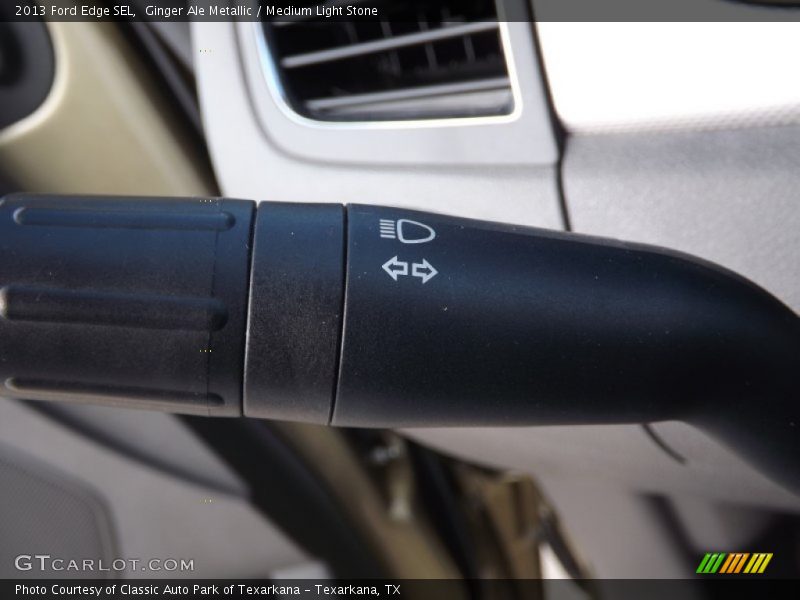 Ginger Ale Metallic / Medium Light Stone 2013 Ford Edge SEL
