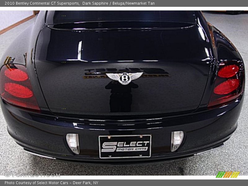 Dark Sapphire / Beluga/Newmarket Tan 2010 Bentley Continental GT Supersports