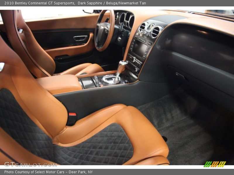 Dark Sapphire / Beluga/Newmarket Tan 2010 Bentley Continental GT Supersports