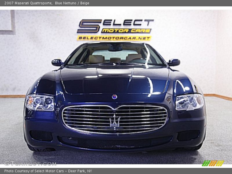 Blue Nettuno / Beige 2007 Maserati Quattroporte