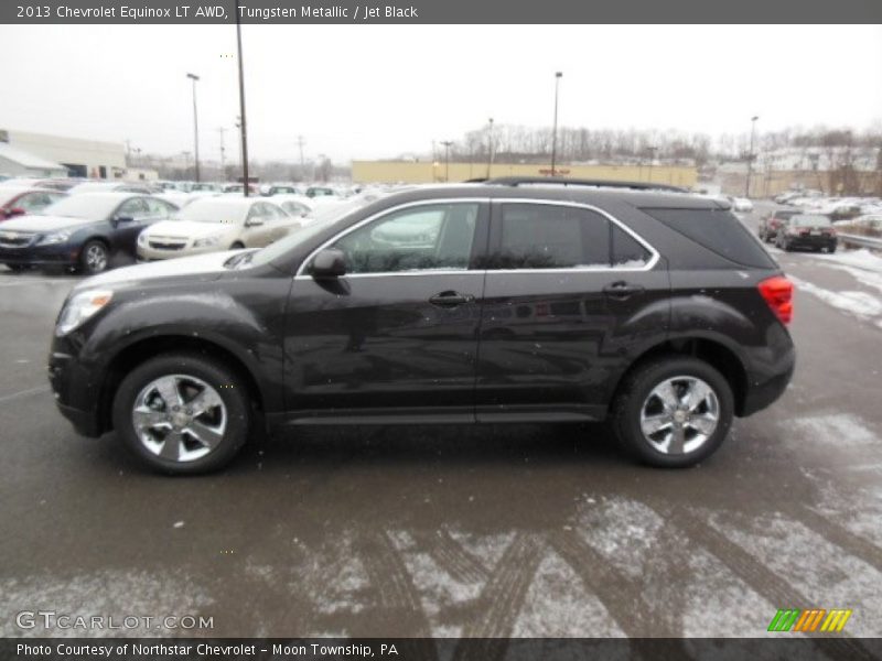 Tungsten Metallic / Jet Black 2013 Chevrolet Equinox LT AWD