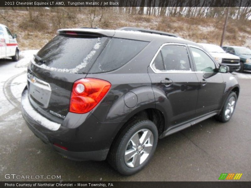 Tungsten Metallic / Jet Black 2013 Chevrolet Equinox LT AWD